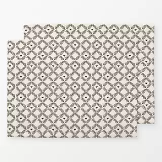 Tischset Christmas Grid
