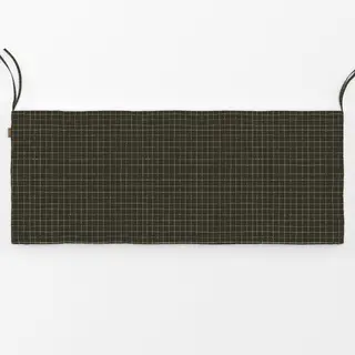 Bankauflage Brown grid