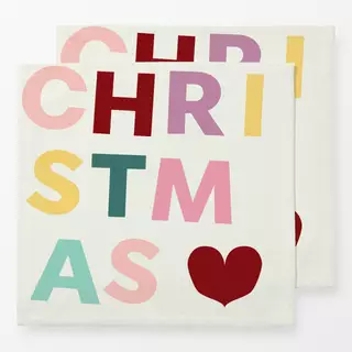 Servietten Christmas