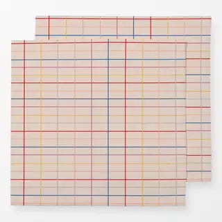Servietten Colour grid bunt