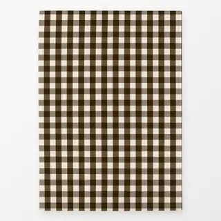 Geschirrtücher Gingham soft brown