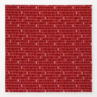 Tischdecke Dancing Dots red