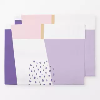 Tischset Colour Block lilac