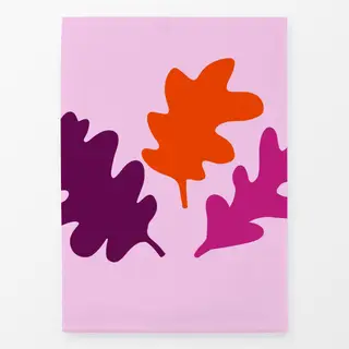 Geschirrtücher Herbstlaub Pink