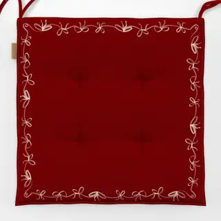 Sitzkissen Rot