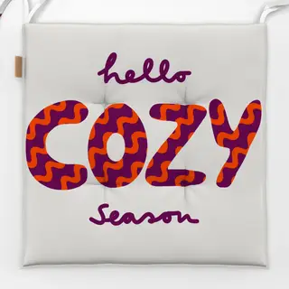 Sitzkissen Cozy Season Beige
