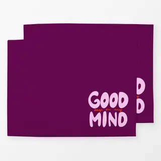 Tischset Good Days Lila