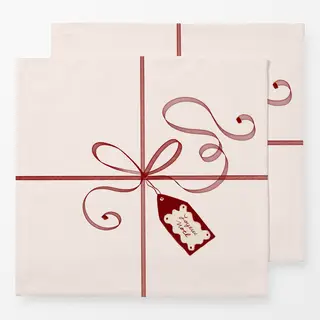 Servietten Beige