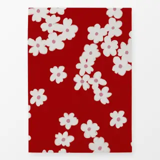 Geschirrtücher Blumen Pattern