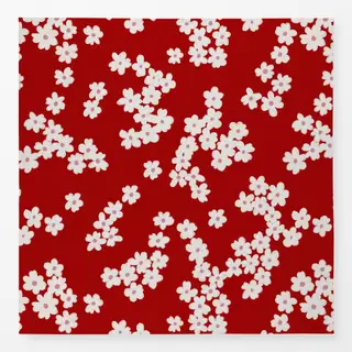 Tischdecke Blumen Pattern