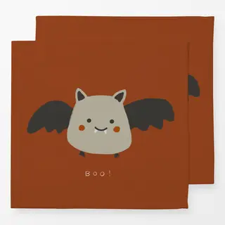 Servietten Orangebraun
