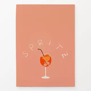 Geschirrtücher Spritz Bogentypo Apricot