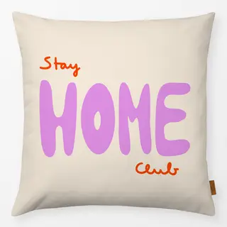 Kissen Stay Home Club