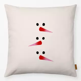Kissen Schneemannnasen Gradient