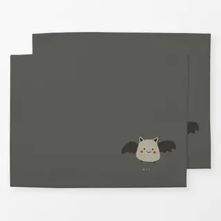 Tischset Grau