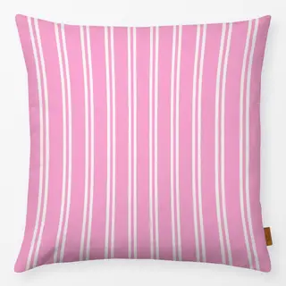 Kissen Streifen Pink