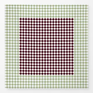 Tischdecke Mint Bordeaux