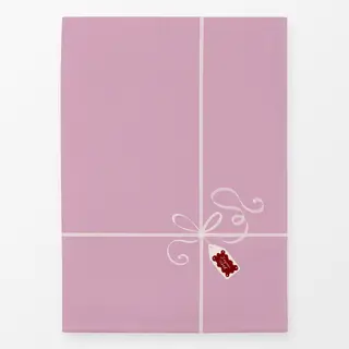 Geschirrtücher Geschenk Schleife romantisch Rosa