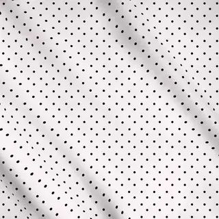 Meterware Polkadots Halbversatz