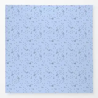 Tischdecke gestreute Punkte Blau