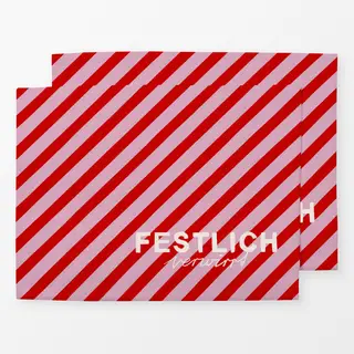 Tischset Festlich verwirrt