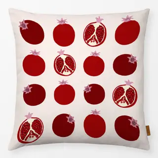 Kissen Granatapfel Pattern Kreise
