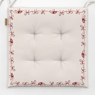 Sitzkissen Beige