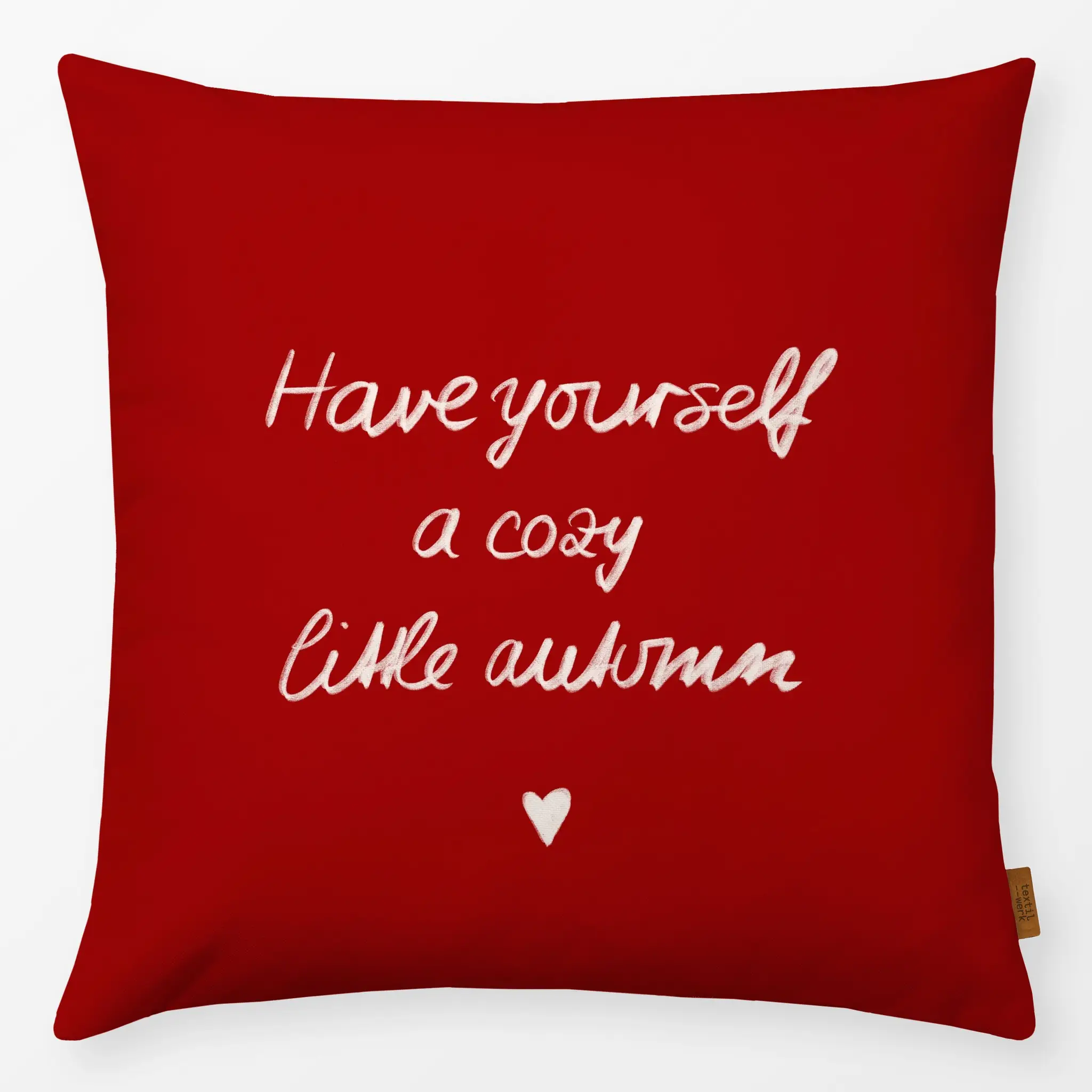 Kissen Kissen Cozy Autumn Rot