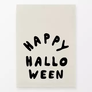 Geschirrtücher Happy Halloween Schwarz