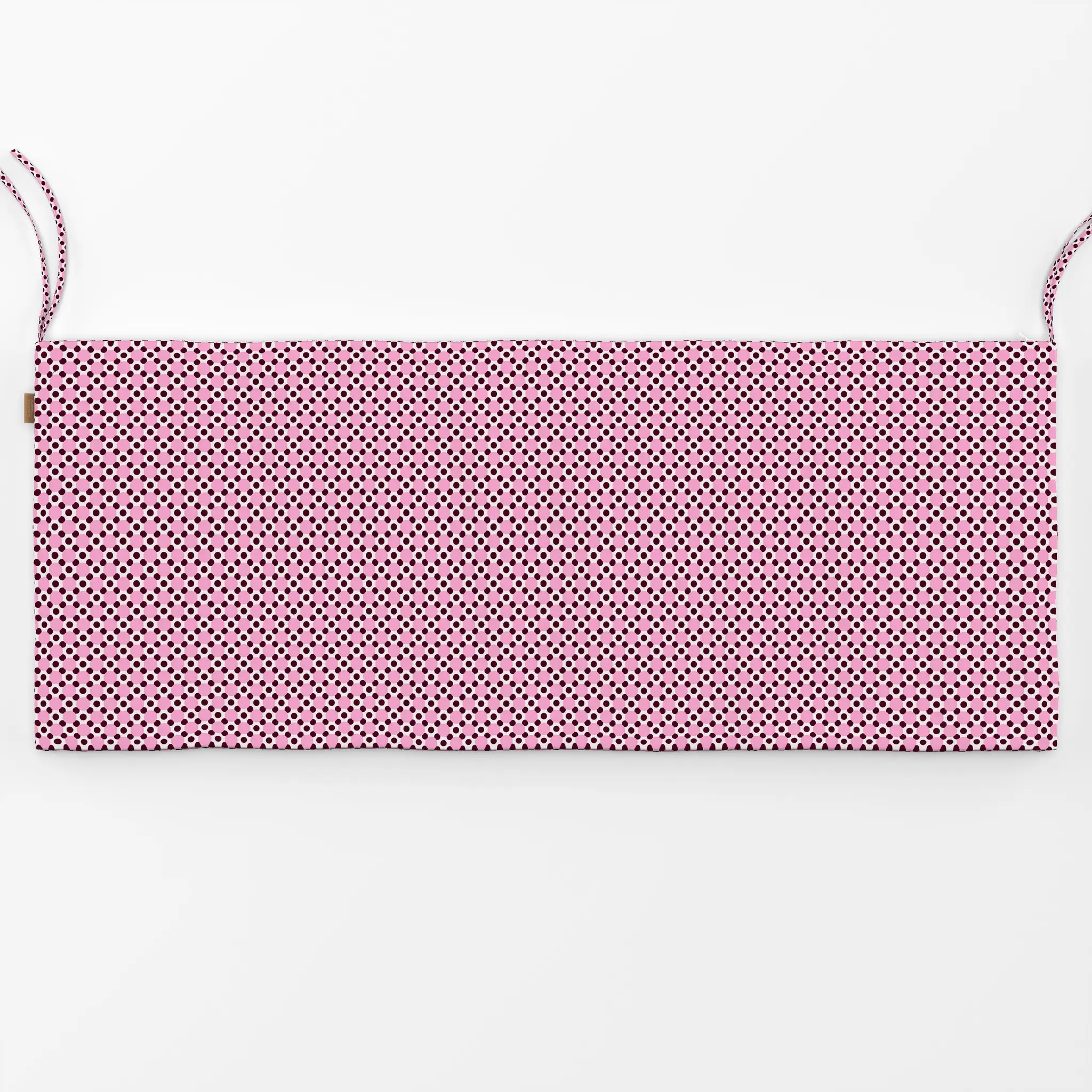 Bankauflage Blumenpunkte Pink - Blumen & Florales, Symbole & Muster - von „Sophie Augustin Illustration"; Punkte, Blumen, Bl...