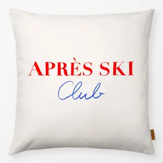 Kissen Aprés Ski Club Crayon