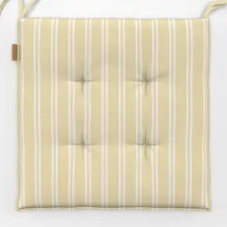Sitzkissen Streifen Butteryellow