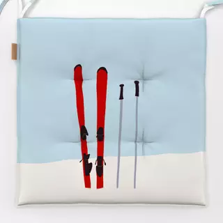 Sitzkissen Skier