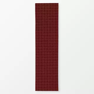 Tischläufer Karo Rot