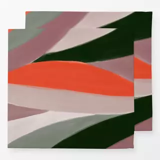 Servietten Urban Jungle Calathea bunt