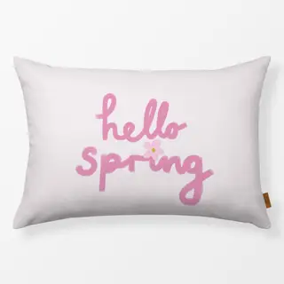 Kissen Hello Spring Beige