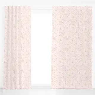Dekovorhang Beige Rosa