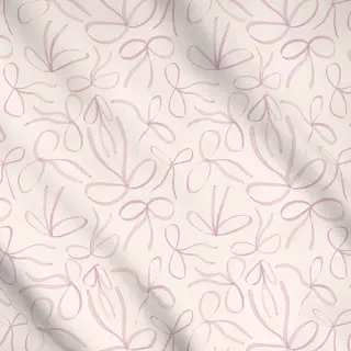 Meterware Beige Rosa