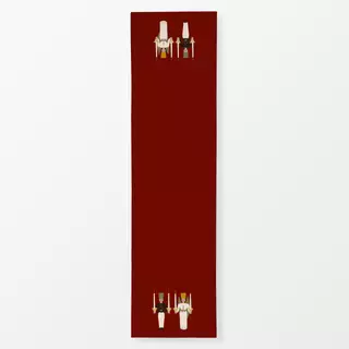 Tischläufer Engel und Bergmann Rot