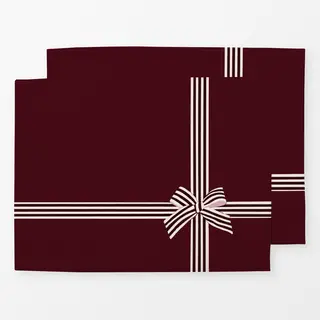 Tischset Bordeaux