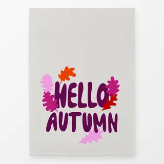 Geschirrtücher Hello Autumn Eichenblätter