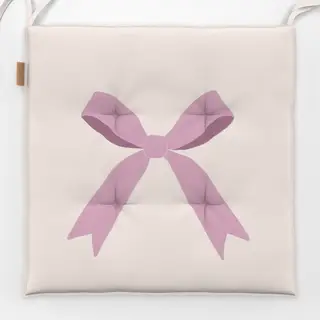 Sitzkissen Beige Rosa