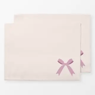 Tischset Beige Rosa