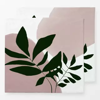 Servietten Urban Jungle Pflanzen & Kreise