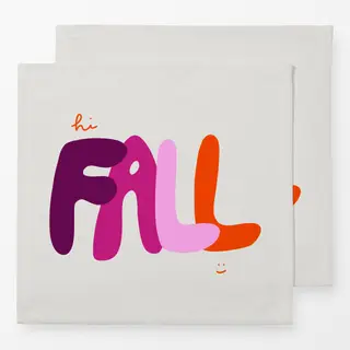 Servietten Hi Fall