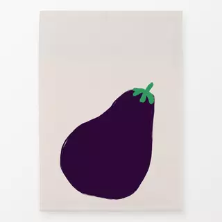 Geschirrtücher Aubergine Esstisch