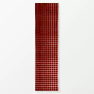 Tischläufer Karo Rot
