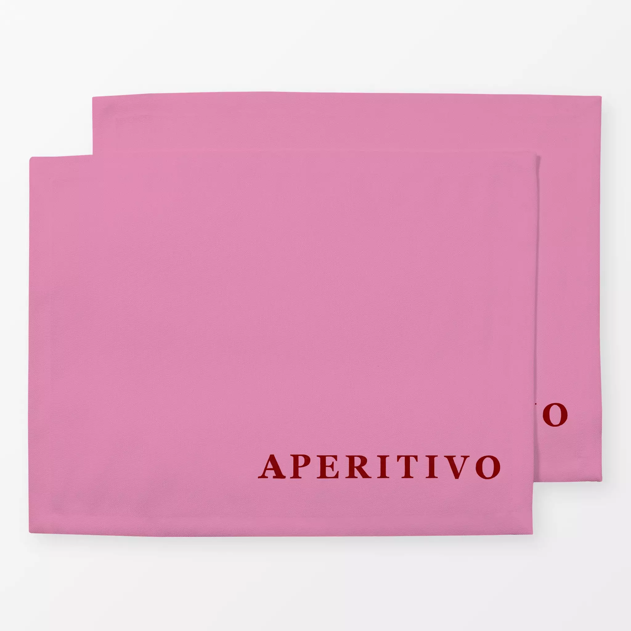 Tischset Aperitivo Doppelseitig - Sprüche & Schriftzüge, Küche, Essen & Trinken - von „Sophie Augustin Illustration"; typogr...