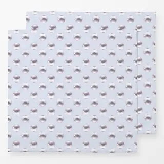 Servietten Perlen Babyblau