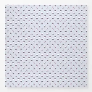 Tischdecke Perlen Babyblau